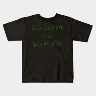 Go Green Kids T-Shirt